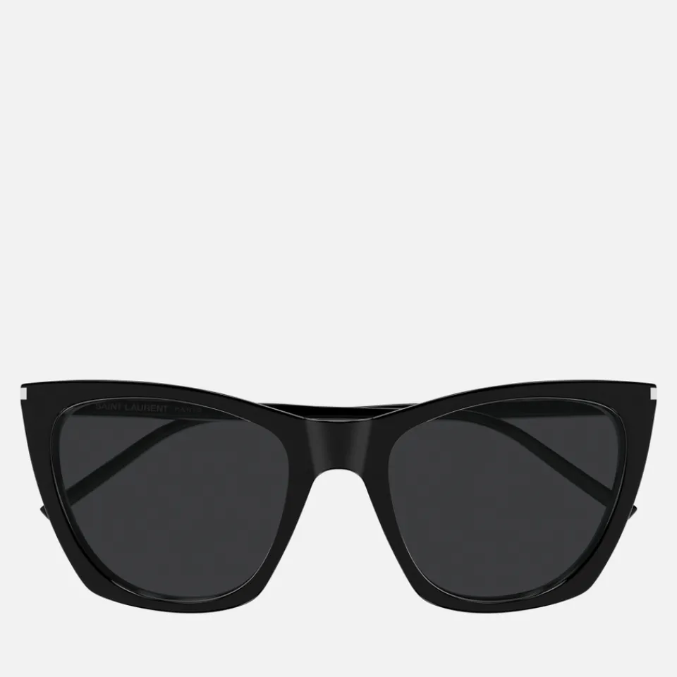 Sunglasses|Sunglasses|Dr. Martens Saint Laurent Thin Kate Cat-Eye Acetate Sunglasses