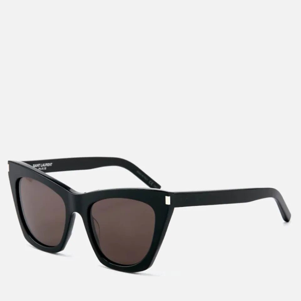Sunglasses|Sunglasses|Saint Laurent Women's Kate Cateye Sunglasses - BLACK