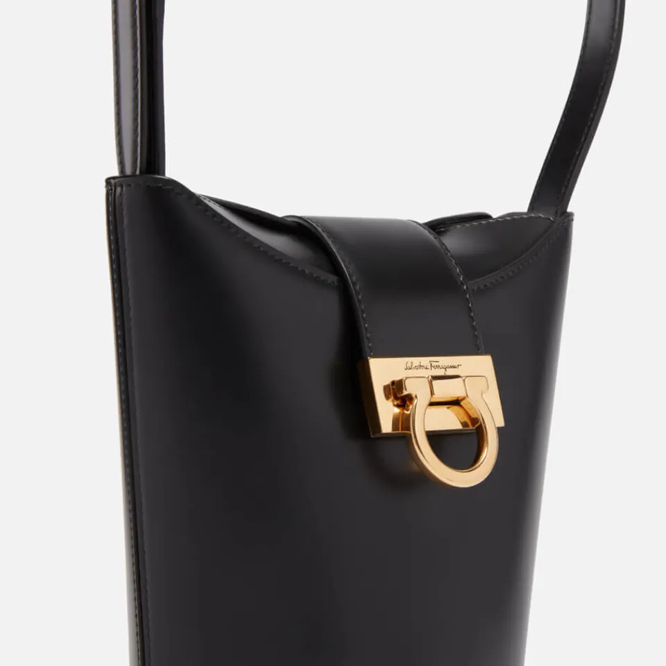 Bags|Dr. Martens Salvatore Ferragamo Trifolio Leather Bucket Bag