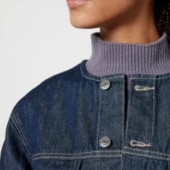 Jackets|Coats|RAINS Samsøe Samsøe Davona 15059 Organic Denim Jacket - XL