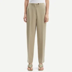 Trousers|Samsøe Samsøe Hallie Crepe Tapered Trousers - S