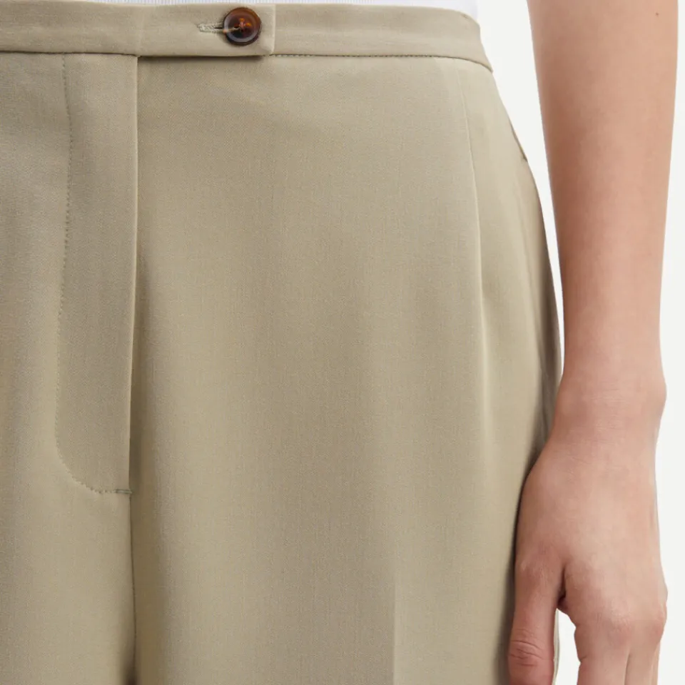 Trousers|Samsøe Samsøe Hallie Crepe Tapered Trousers - S