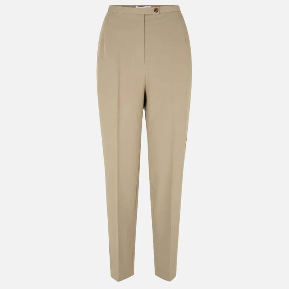 Trousers|Samsøe Samsøe Hallie Crepe Tapered Trousers - S