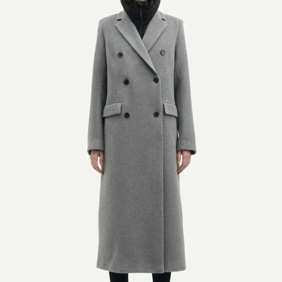 Jackets|Coats|Dr. Martens Samsøe Samsøe Recycled Wool Falcon Coat - XS
