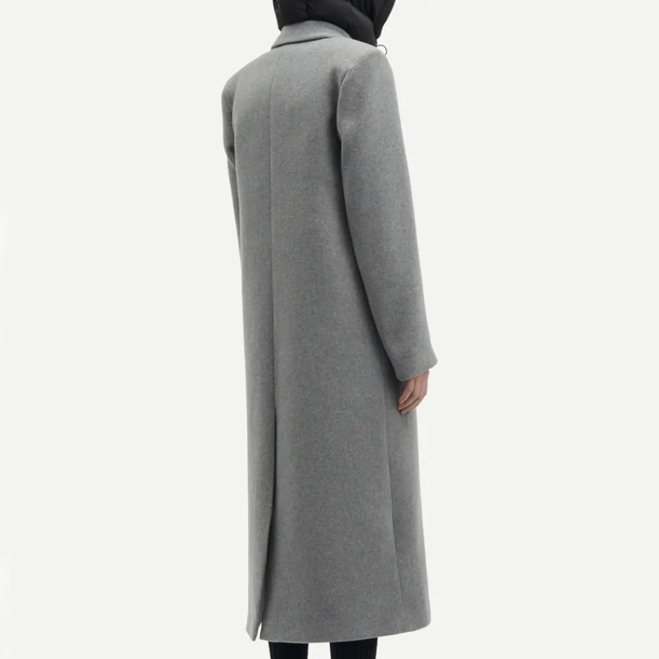 Jackets|Coats|Dr. Martens Samsøe Samsøe Recycled Wool Falcon Coat - XS
