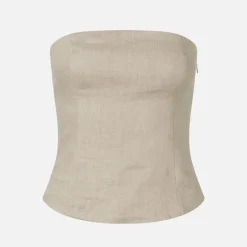 T-Shirts And Tops|ïn home Samsøe Samsøe Saelynn Linen Bandeau Top - L