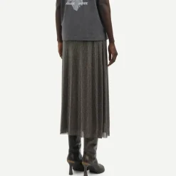 Skirts|Skirts|Samsøe Samsøe Sahannan Embellished Mesh Skirt - XS