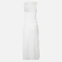Dresses|Dresses|Ganni Samsøe Samsøe Sahira Organic Cotton Midi Dress - L
