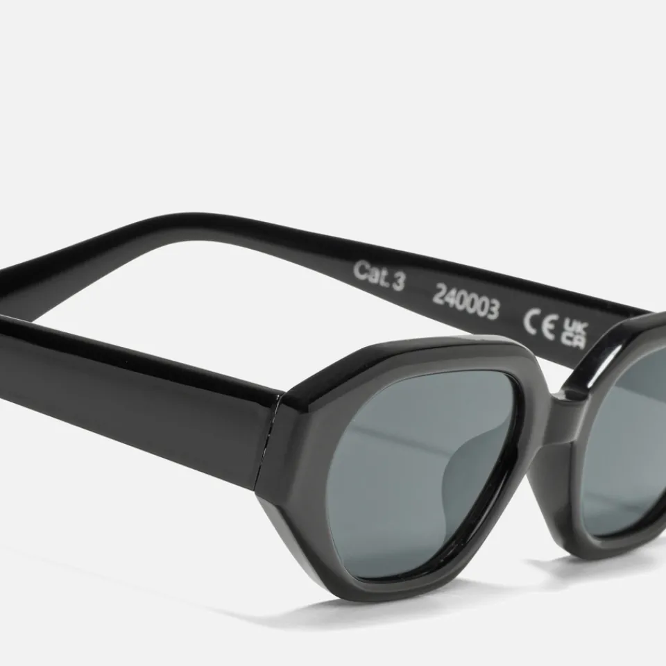 Sunglasses|Sunglasses|Samsøe Samsøe Sajohn Acetate Oval-Frame Sunglasses