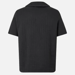 Shirts|Shirts|Samsøe Samsøe Sakvistbro Cotton-Blend Waffle Shirt - S