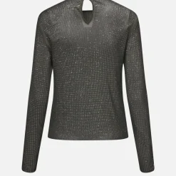 T-Shirts And Tops|Marant Etoile Samsøe Samsøe Samagda Sequinned Mesh Top - S