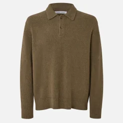 Polo Shirts|Birkenstock Samsøe Samsøe Sanino Knitted Polo Shirt - L