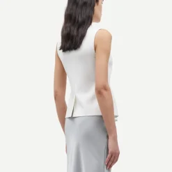 T-Shirts And Tops|Ganni Samsøe Samsøe Saruma 14635 Woven Vest
