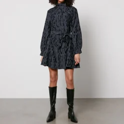 Dresses|Dresses|Samsøe Samsøe Tebbali 15042 Jacquard Mini Dress - XS
