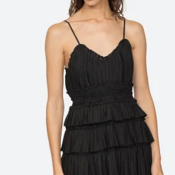 Dresses|Dresses|Toit Volant Sea New York Parcie Satin Crinkle Tank Dress - US 8/UK 12