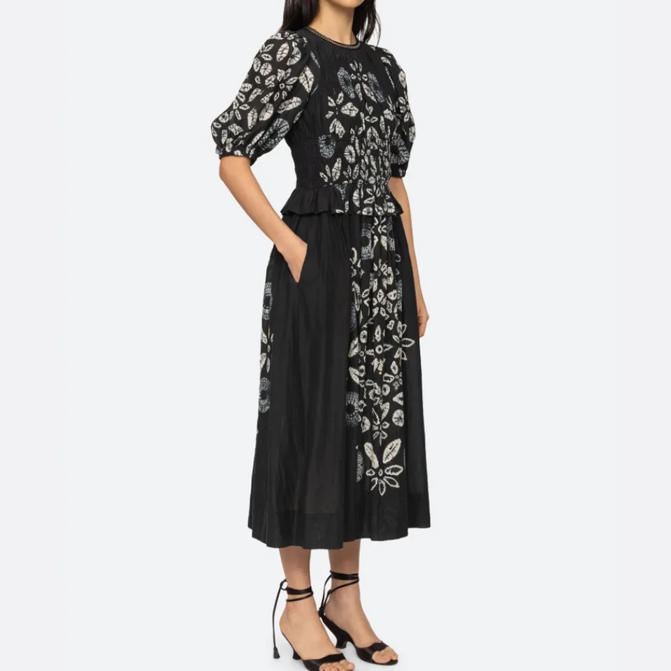 Dresses|Dresses|Polo Ralph Lauren Sea New York Thea Printed Cotton-Blend Gauze Dress - US 6/ UK 10
