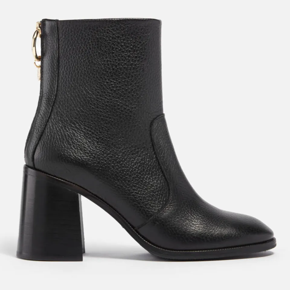 Boots|Dr. Martens See by Chloé Aryel Leather Heeled Boots - UK 3