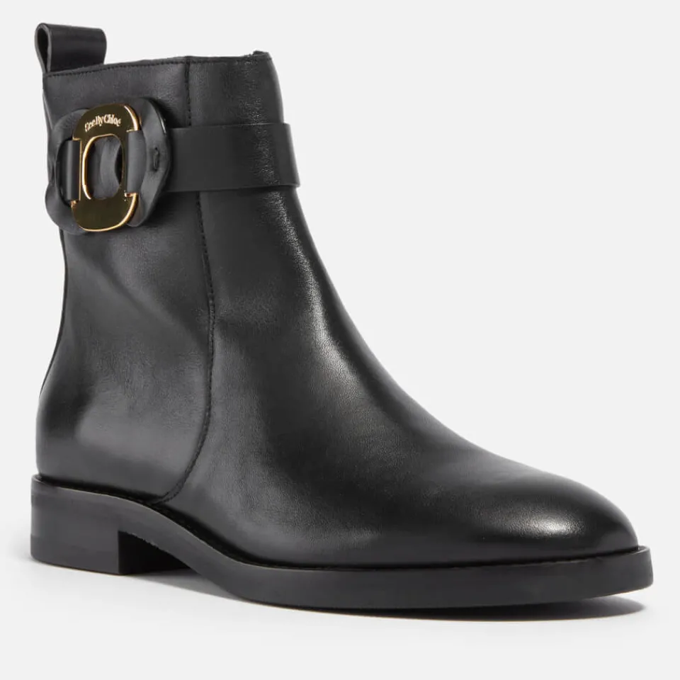 Boots|Dr. Martens See by Chloé Chany Leather Ankle Boots - UK 3