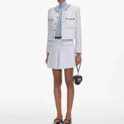 Skirts|Skirts|Dr. Martens Self-Portrait Bouclé Mini Skirt - UK 6