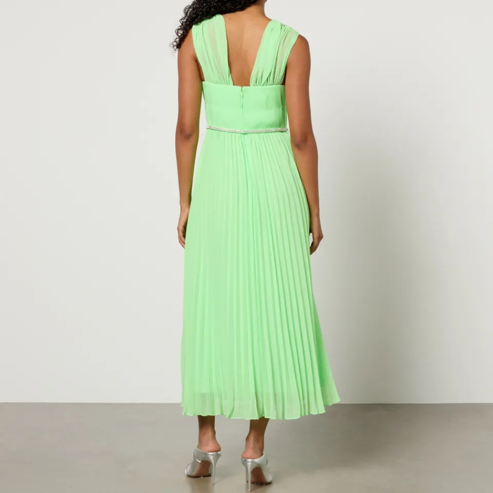 Dresses|Dresses|Self-Portrait Chiffon Midi Dress - UK 12