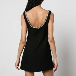 Dresses|Dresses|Self-Portrait Textured Wool Mini Dress - US 2/UK 6