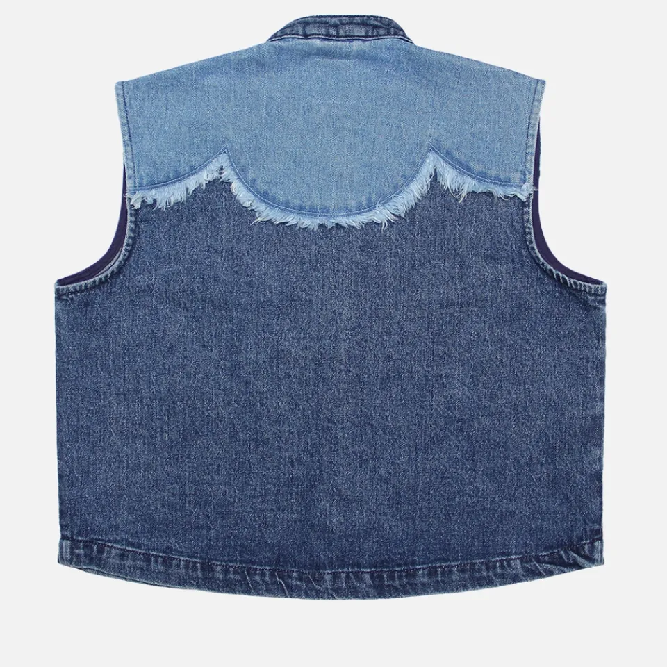 Jackets|Coats|Seventy + Mochi Ari Denim Waistcoat - L