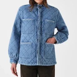Jackets|Coats|Seventy + Mochi Quilted Denim Pablo Jacket - XS