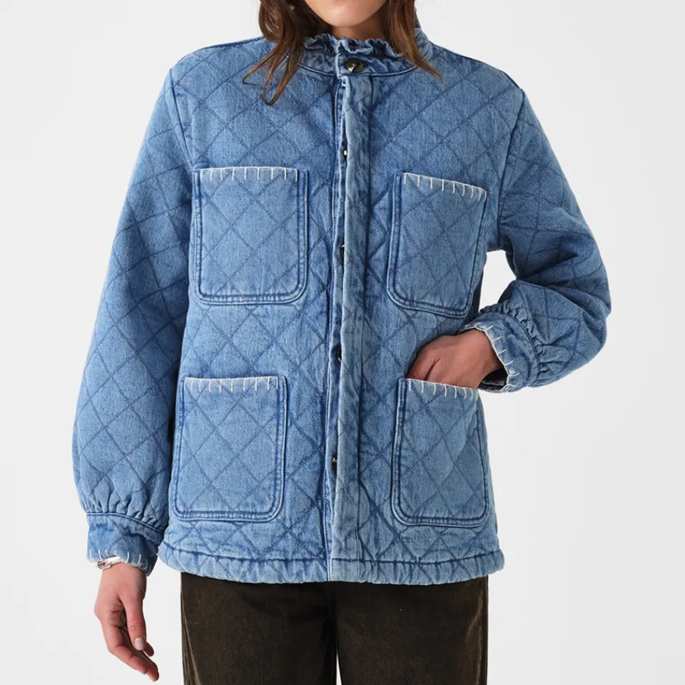 Jackets|Coats|Seventy + Mochi Quilted Denim Pablo Jacket - XS