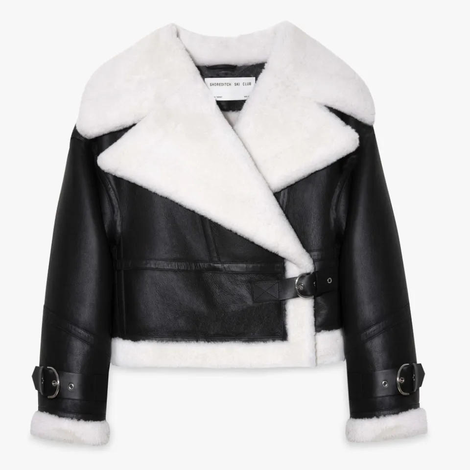 Jackets|Coats|Dr. Martens Shoreditch Ski Club Daia Shearling Jacket - M
