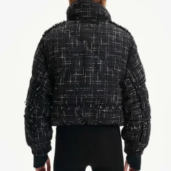 Jackets|Coats|Dr. Martens Shoreditch Ski Club Diana Leah Tweed Puffer Jacket - M