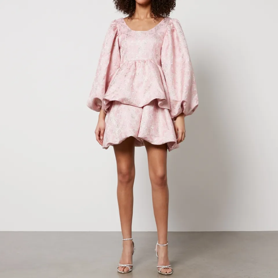 Dresses|Dresses|Cras Sister Jane Dream Watercolour Floral-Jacquard Mini Dress - M/UK 10