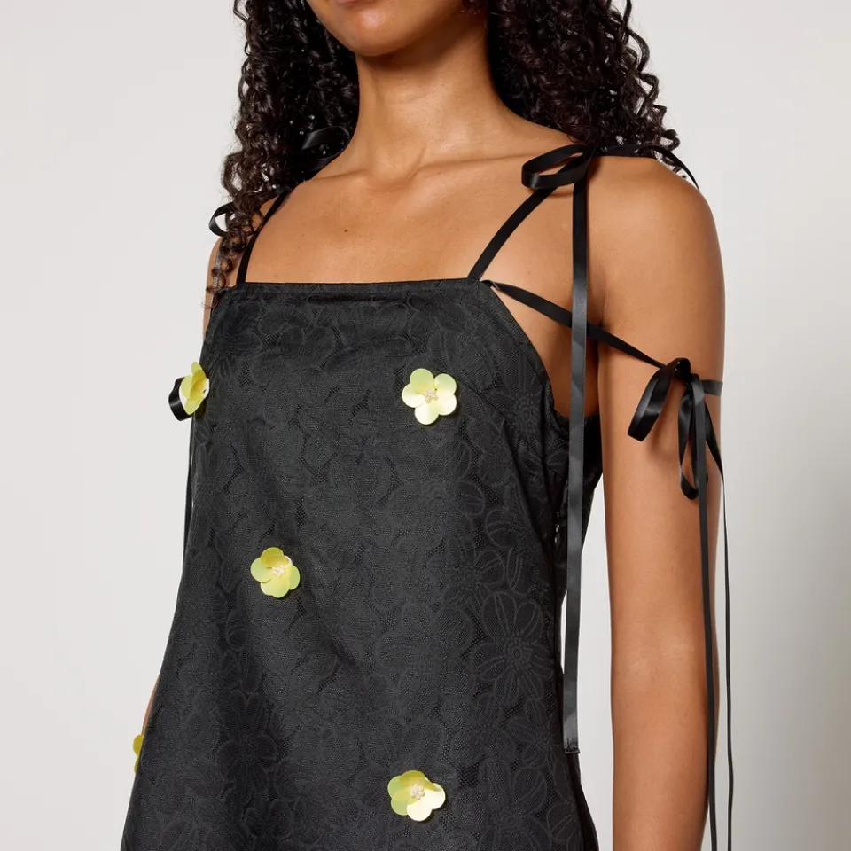 Dresses|Dresses|Kitri Sister Jane Fanciful Flower Cloqué Midi Dress - S/UK 8