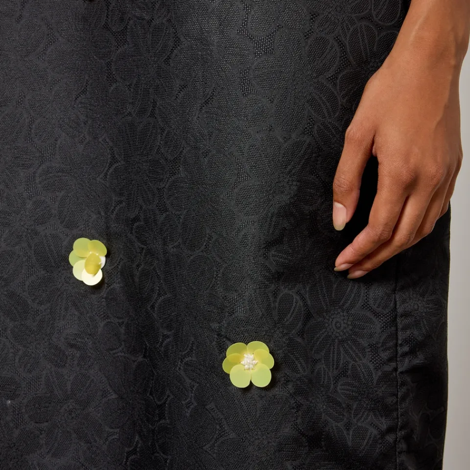 Dresses|Dresses|Kitri Sister Jane Fanciful Flower Cloqué Midi Dress - S/UK 8