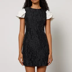 Dresses|Dresses|Ganni Sister Jane Paddock Cloqué Mini Dress - M/UK 10