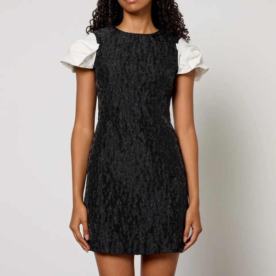Dresses|Dresses|Ganni Sister Jane Paddock Cloqué Mini Dress - M/UK 10