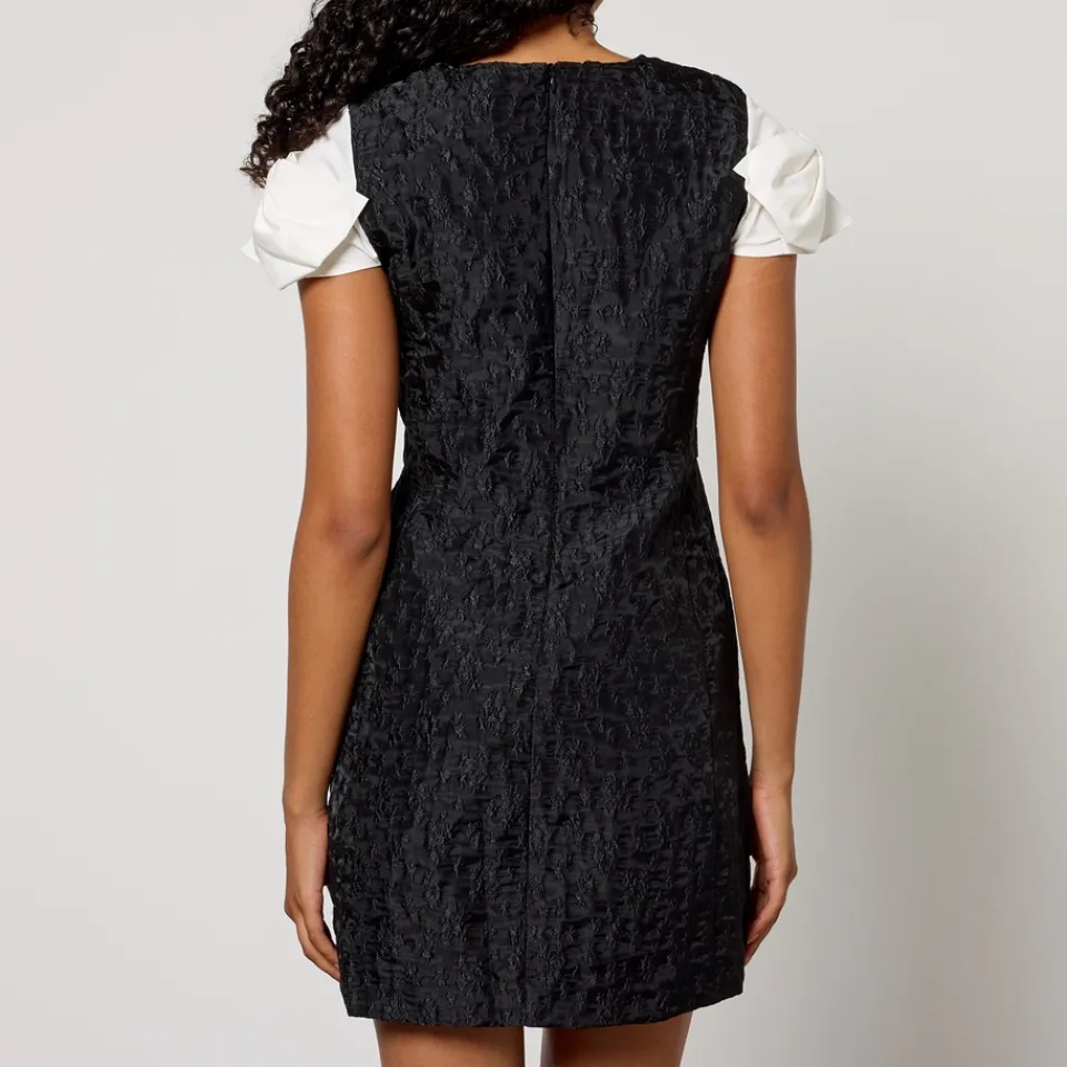 Dresses|Dresses|Ganni Sister Jane Paddock Cloqué Mini Dress - M/UK 10