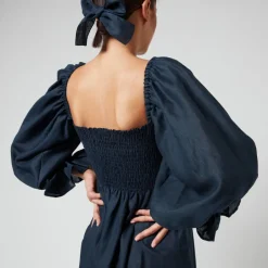 Dresses|Dresses|Sleeper Atlanta Linen Midi Dress - XS