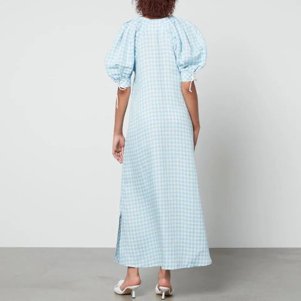 Dresses|Dresses|Sleeper Garden Linen Midi Dress - S