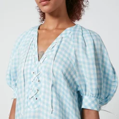 Dresses|Dresses|Sleeper Garden Linen Midi Dress - S