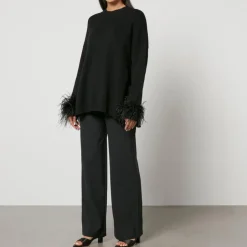 Trousers|Dr. Martens Sleeper Off The Duty Crepe Straight-Leg Trousers - XS