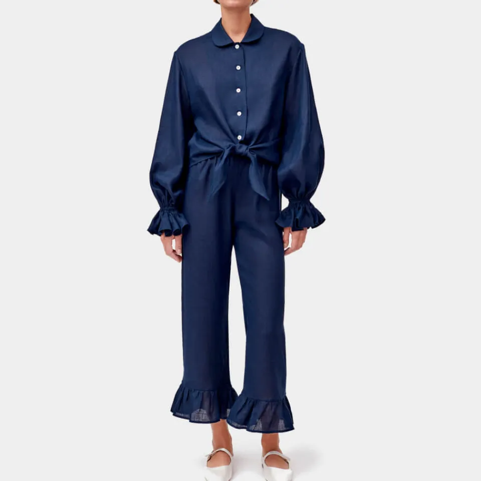 Loungewear|Sleeper Rumba Linen Lounge Suit - XS