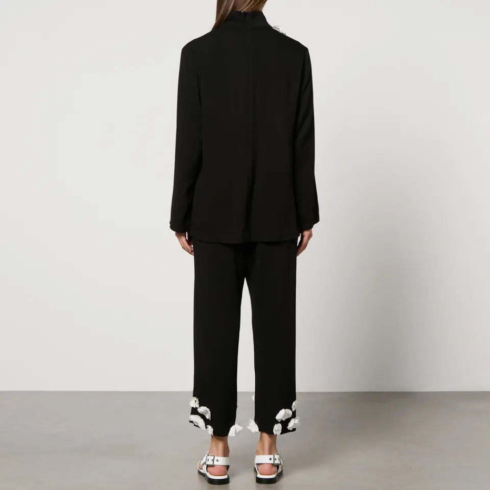 Loungewear|Dr. Martens Sleeper The Bloom Black Tie Woven Pyjama Set - S