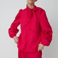 T-Shirts And Tops|Shirts And Blouses|Stella Nova Cloqué Shirt - DK 34/UK 8