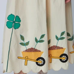 Skirts|Skirts|Polo Ralph Lauren Stella Nova Embroidered Cotton-Poplin Midi Skirt - DK 32/UK 6