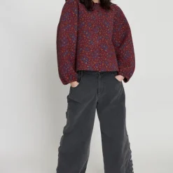 Jackets|Coats|Stella Nova Floral-Print Quilted Cotton Jacket - DK 38/UK 12