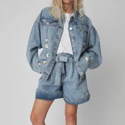 Jackets|Coats|Vagabond Shoemakers Stella Nova Moon Washed Denim Jacket - XXS/S