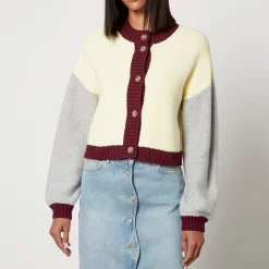 Knitwear|Dr. Martens Stella Nova Netti Colour-Block Cotton Cardigan - S