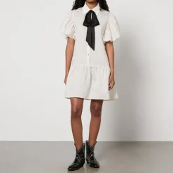 Dresses|Dresses|Toit Volant Stella Nova Striped Woven Mini Dress - DK 40/UK 14