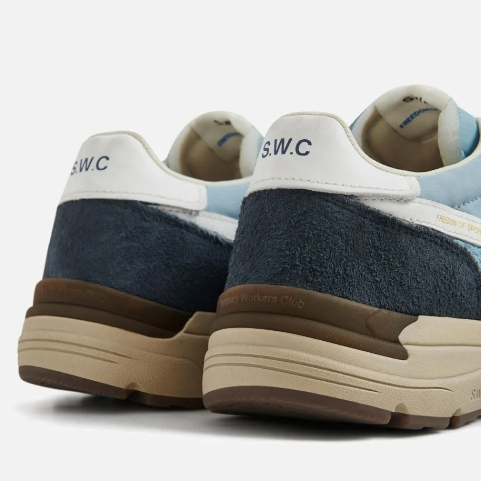 Trainers|Dr. Martens Stepney Workers Club Men's Osier S-Strike Suede Trainers - UK 7