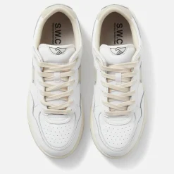 Trainers|Stepney Workers Club Men's Pro Cup 01 S-Strike Leather Trainers - UK 10